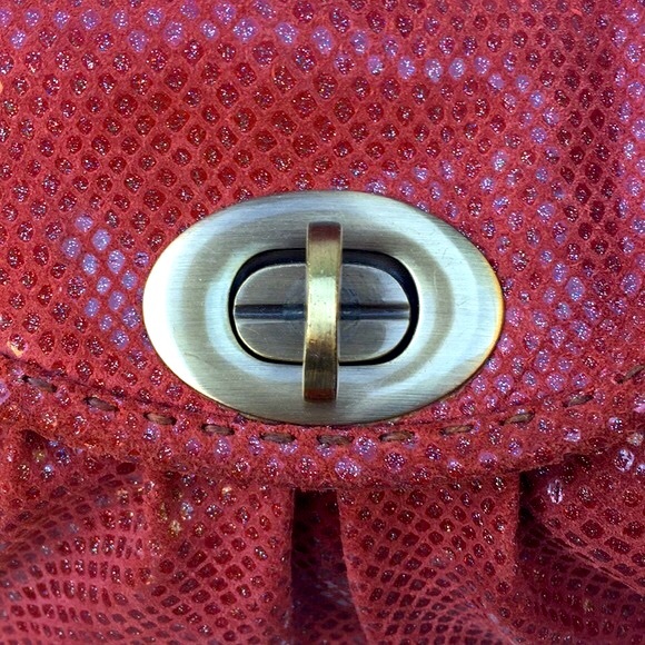 Carla Mancini clutch bag copper red metallic - Picture 4 of 14